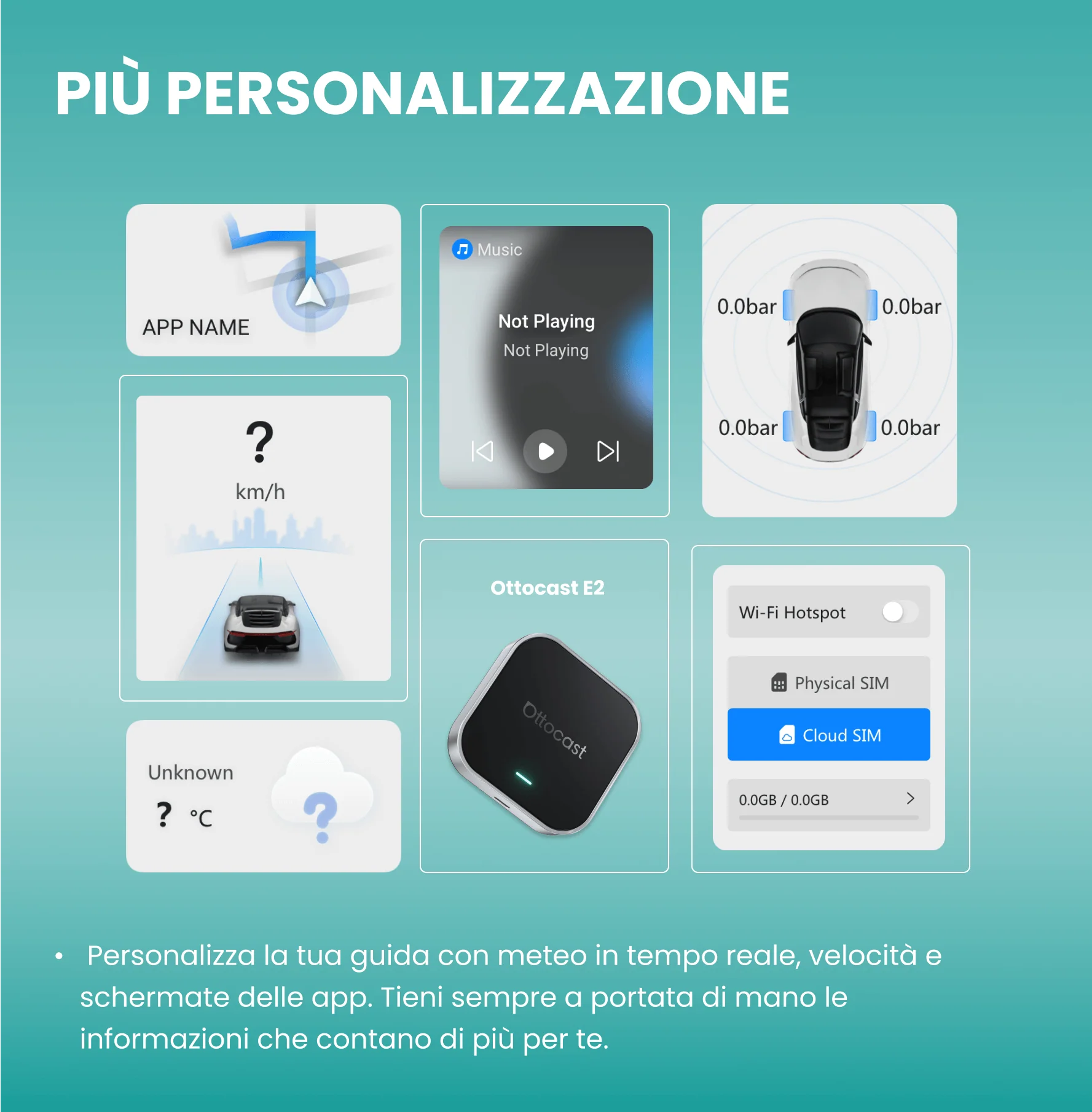 (🏆Saldi Stagione Calcistica 2026 | 15% DI SCONTO) Ottocast® OttoAibox E2 CarPlay AI Box - Image 4