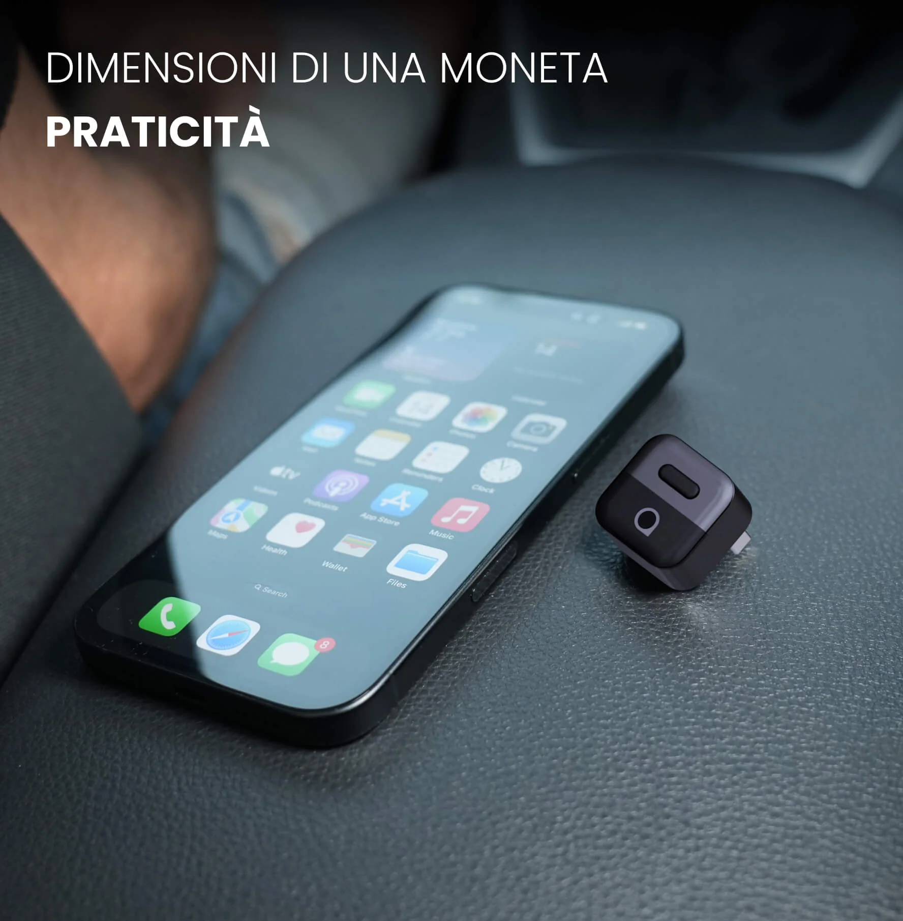 Ottocast® Mini Pico, adattatore CarPlay/Android Auto wireless - Image 9