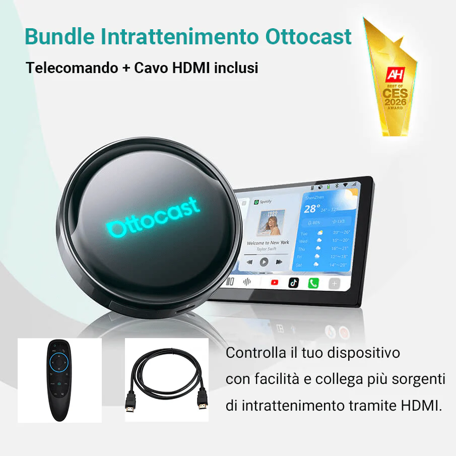 (🏆Saldi Stagione Calcistica 2026 | 15% DI SCONTO) Ottocast® OttoAibox P3 Pro CarPlay AI Box - Image 11
